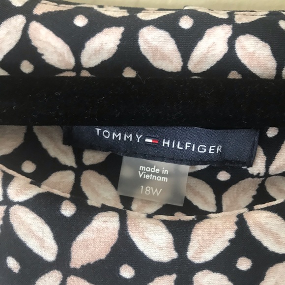 Tommy Hilfiger Crew Neck Sleeveless Geo Print - Picture 2 of 4